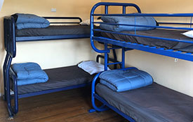 bunks in townhouse bedroom